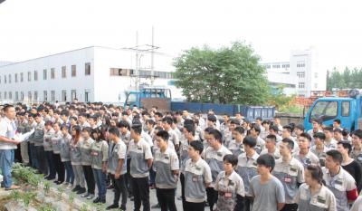 鈑金事業部積極相應號召，召開全事業部“安全活動月”動員大會